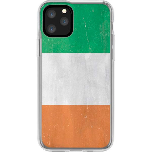 Ireland Flag Distressed iPhone 11 Pro Clear Case